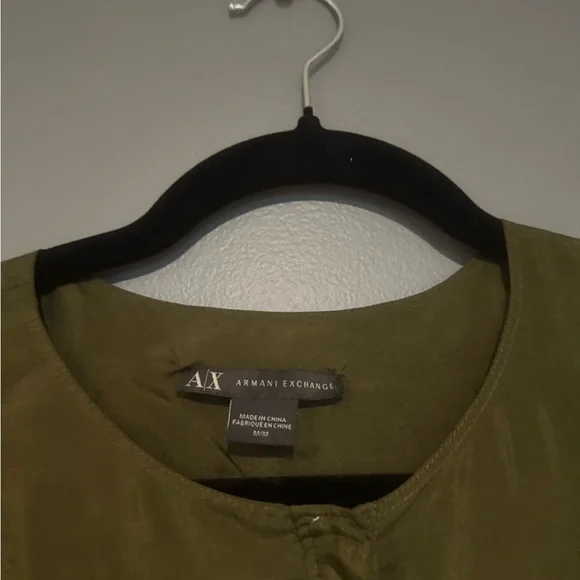 Armani Exchange Olive Green Tunic - Picture 2 of 8